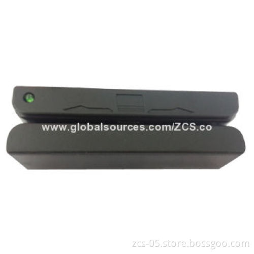 Mini MSR Magnetic Stripe Card Reader, All 3 Tracks Programmable Output, Free App for Windows and Mac